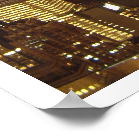 エンパイアステート建物 ポスター (角)