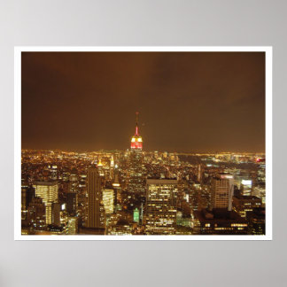 エンパイアステート建物 ポスター