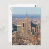 エンパイアステート建物 ポストカード (正面/裏面)