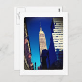 エンパイアステート建物 ポストカード (正面/裏面)