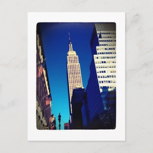 エンパイアステート建物 ポストカード (正面)