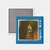 エンパイアステート建物 マグネット (正面/裏面)