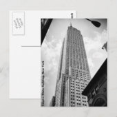 エンパイアステート建物(NYC) ポストカード (正面/裏面)