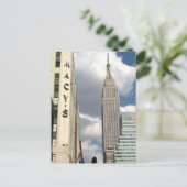 エンパイアステート建物NYCミッドタウン建築 ポストカード (スタンド正面)