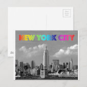 エンパイアステート建物NYC USA - Pro Photo ポストカード (正面/裏面)
