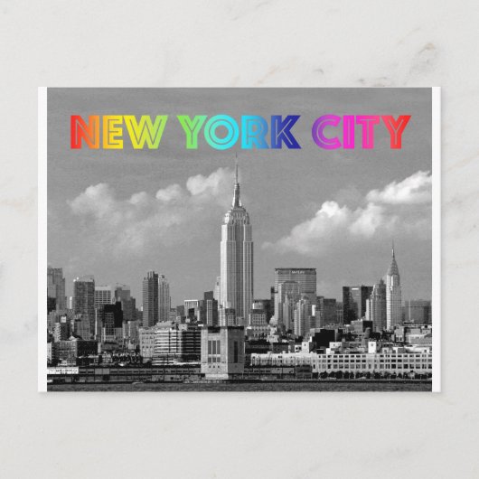 エンパイアステート建物NYC USA - Pro Photo ポストカード (正面)