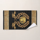 エンパイアフランスのゴールデンメドゥサローレルリース バスタオルセット (ハンドタオル)