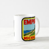 エンパイアミシガンヴィンテージサンドデュネス コーヒーマグカップ (正面右)