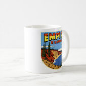 エンパイアミシガンヴィンテージ コーヒーマグカップ (正面右)