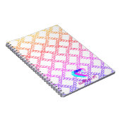 エンパイアレインボーハートスパイラルノート ノートブック (右側)