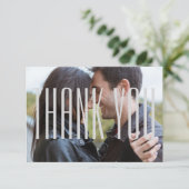 エンパイアレター付き写真-3x5フラットカードありがとう サンキューカード (スタンド正面)