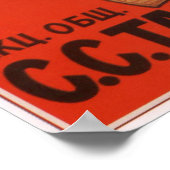 エンパイアロシアのコニャック1900広告年 ポスター (角)