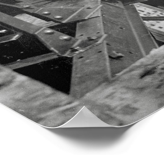 エンパイア州のステルワーカー， 1936.ヴィンテージ写真 ポスター (角)