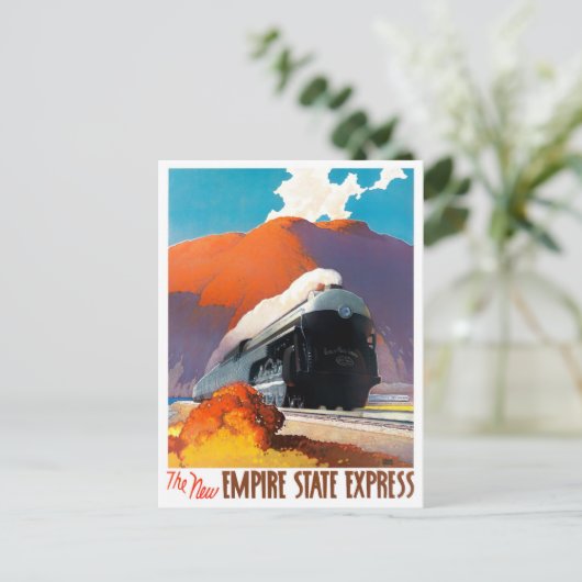 エンパイア州ヴィン表現テージ旅行はがき ポストカード (スタンド正面)