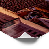 エンパイア・ステートのあるニューヨークのスカイライン都市 ポスター (コーナー)