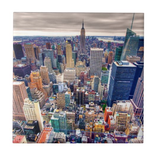 エンパイア・ステート・ビルディングおよびミッドタウン タイル (正面)