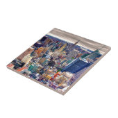 エンパイア・ステート・ビルディングおよびミッドタウン タイル (側面)