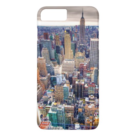 エンパイア・ステート・ビルディングおよびミッドタウン Case-Mate iPhoneケース (裏面)
