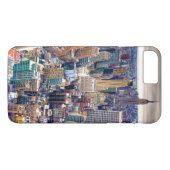 エンパイア・ステート・ビルディングおよびミッドタウン Case-Mate iPhoneケース (裏面(横))