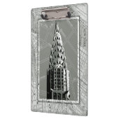 エンパイア・ステート・ビルディングが付いているニューヨークの通り クリップボード (左)