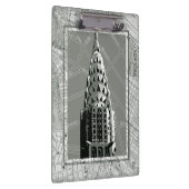 エンパイア・ステート・ビルディングが付いているニューヨークの通り クリップボード (右)