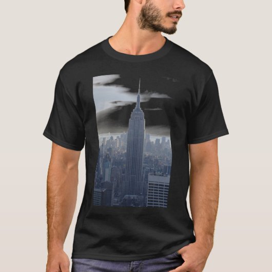 エンパイア・ステート・ビルディング、NYC Tシャツ (正面)