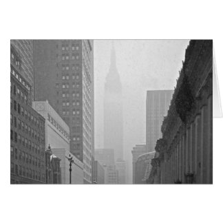 エンパイア・ステート・ビルディング- Snowy日