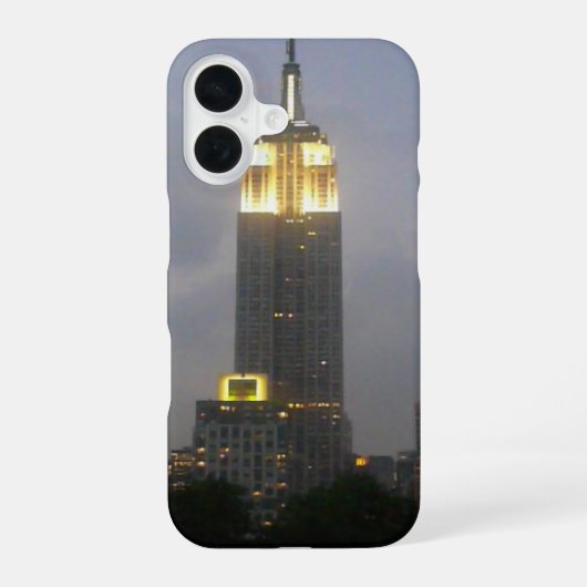 エンパイア・ステート iPhone 16ケース (裏面)