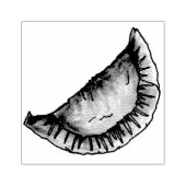 エンパナダスペインのス中南米チーズペストリー ラバースタンプ (インプリント)