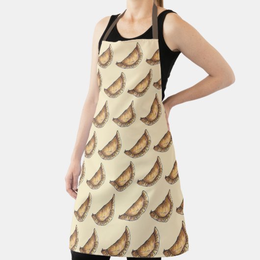エンパナダスペインのス中南米フードペストリーカフェ エプロン (インサイチュ)