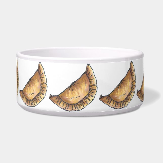 エンパナダス中南米フライドチーズペストリー ボウル (正面)