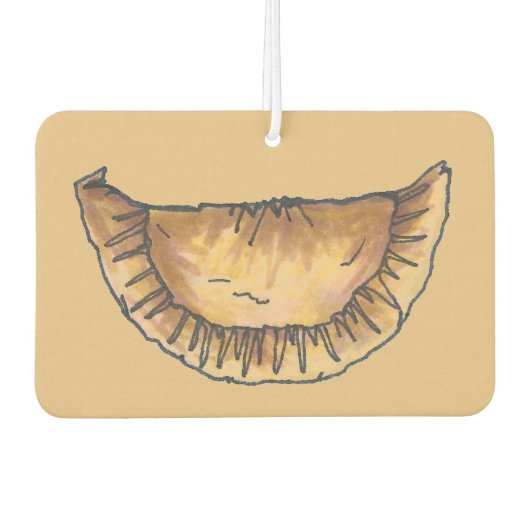 エンパナダス中南米フライドペストリー食品 カーエアーフレッシュナー (正面)