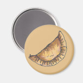 エンパナダス中南米フライドペストリー食品 マグネット (正面/裏面)