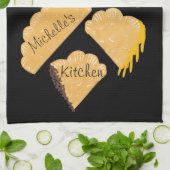 エンパナダミートチーズ滴下手引き   キッチンタオル (折り畳み)