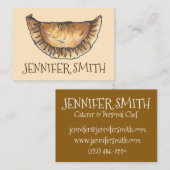 エンパパーソナライズされたナダスペインのパティシエ料理 名刺 (正面/裏面)