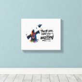 エンパワイ感動的ング引用文キャンバス | "サンキュー キャンバスプリント (インサイチュ (ウッドフロア))