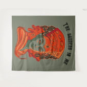 エンパワティング女神アートスピリチュアルの強フェミニン度 タペストリー (正面(横))