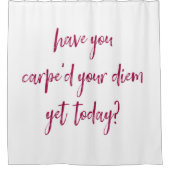 エンパワティン感動的グとカルペディエム シャワーカーテン (正面)