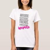 エンパワメント 女性 Tシャツ (正面)