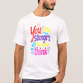 エンパワリング引用文タイポグラフィアート Tシャツ