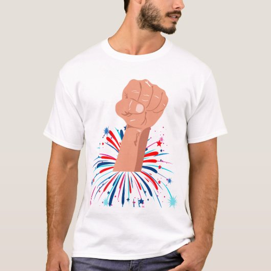 エンパワーメントとお祝い Tシャツ (正面)