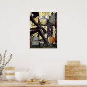 「エンパワーメントとレジリエンス：勧誘なし」 ポスター (キッチン)