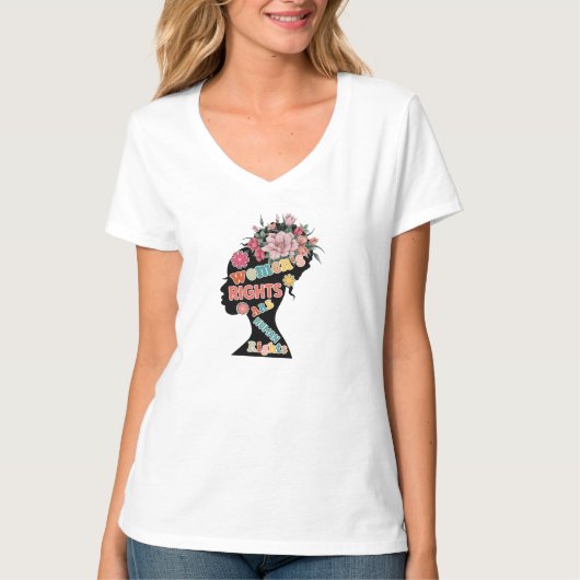 エンパワーメントと平等 Tシャツ (正面)