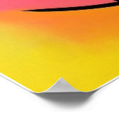 エンパワーメントと成功:カラフル肯定 ポスター (角)