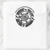 エンパワーメントの円 – スタンプ ラウンドシール (バッグ)