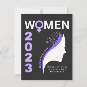 エンパワーメントの平等を祝おう 国際女性デー 2023 シーズンカード