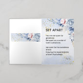 エンパワーメント詩を分離する 箔グリーティングカード (外側レイダウン)