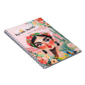 エンパワーメント開花パーソナライズされた:モノグラム ノートブック (右側)