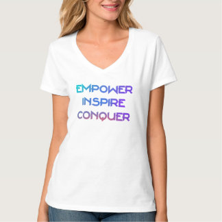 エンパワー インスパイア コンクエ Tシャツ