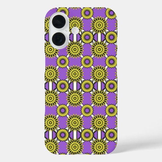 エンビープライドカラー/紫鏡花柄C Case-Mate iPhoneケース (裏面)